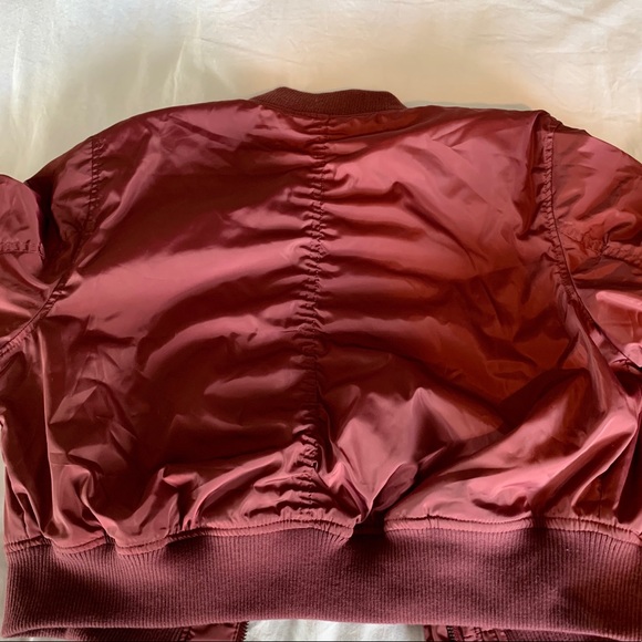 Cropped bomber jacket - Picture 3 of 3